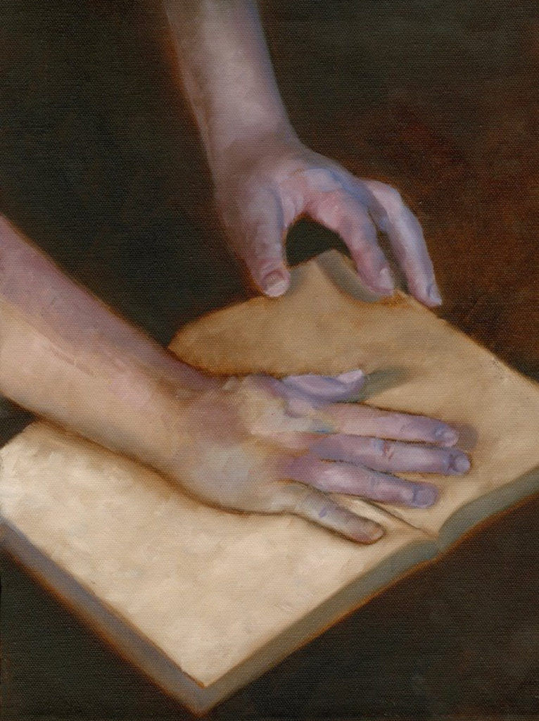 Hands - Oil paint on canvas